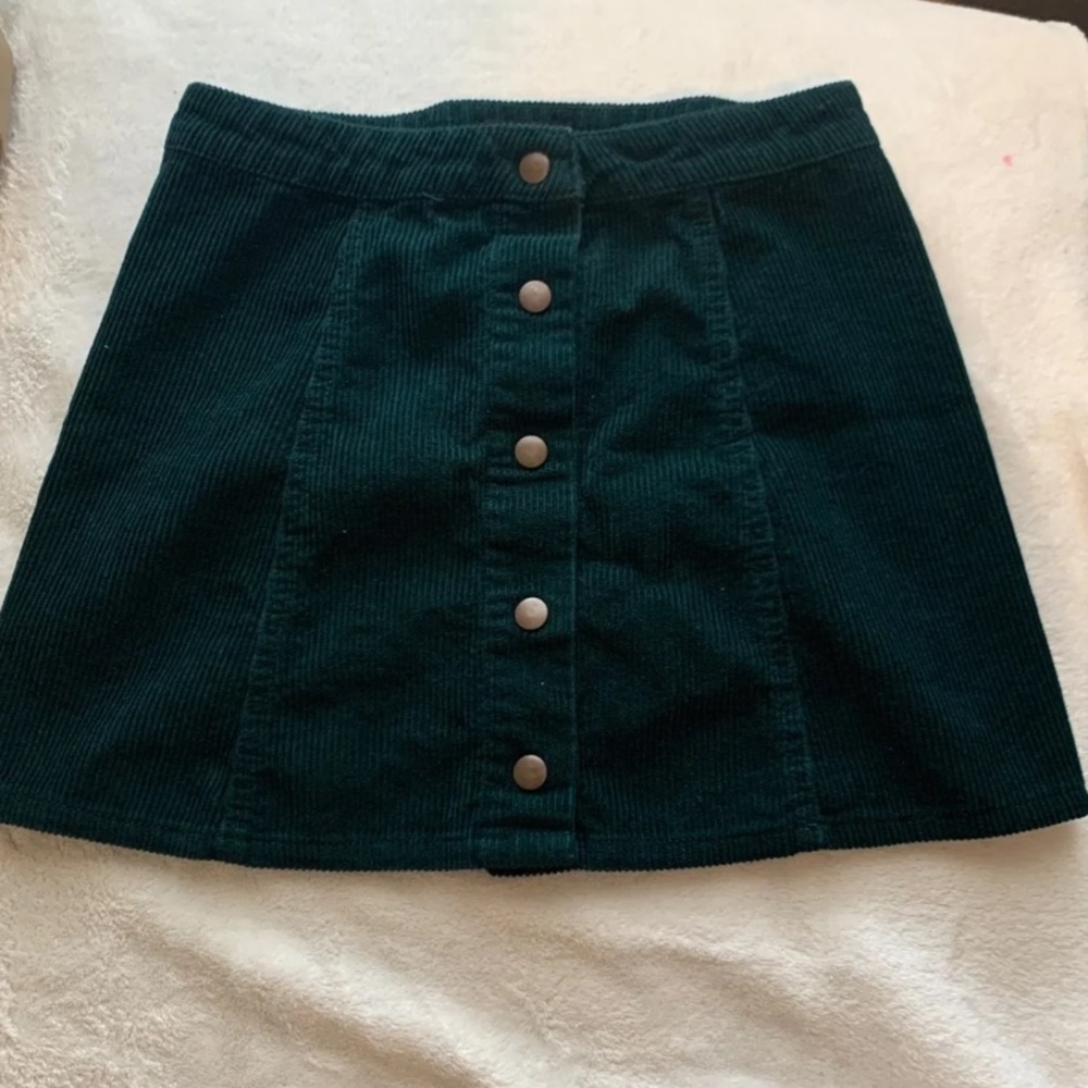 Green Forever 21 Skirt
